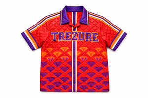 Red Quilt Oasis Short Set